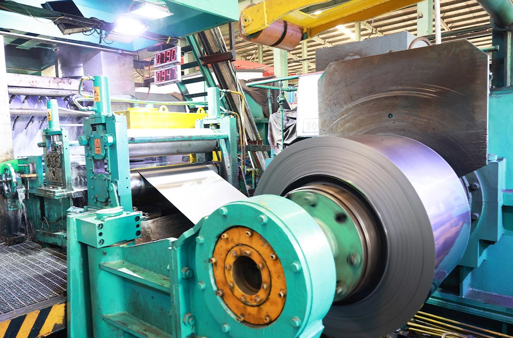 Multiple units of 4-high and 20-high rolling mill for different thickness.